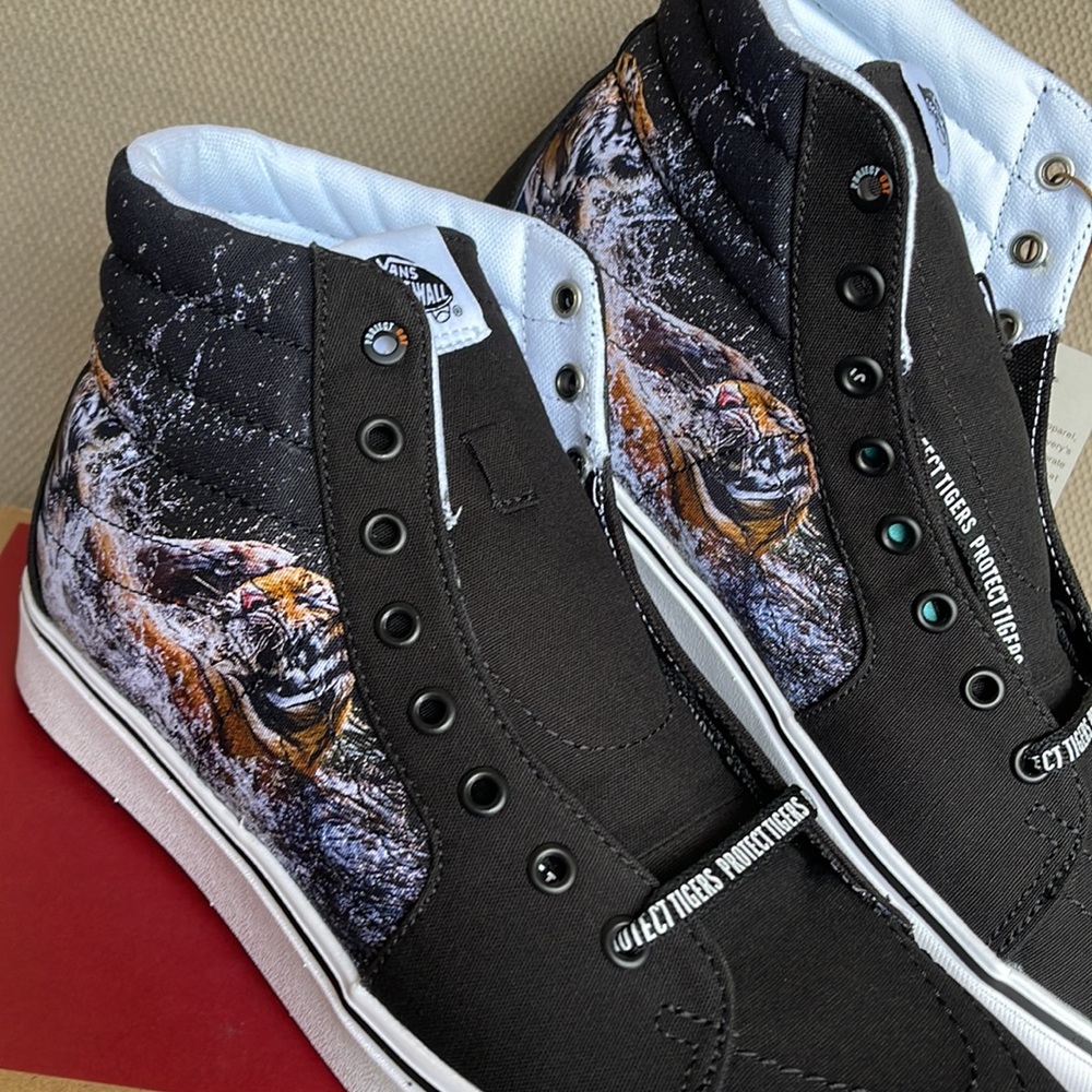 Vans Comfycush Sk8-Hi Discovery Project Tigers MEN`S - Picture 7 of 16